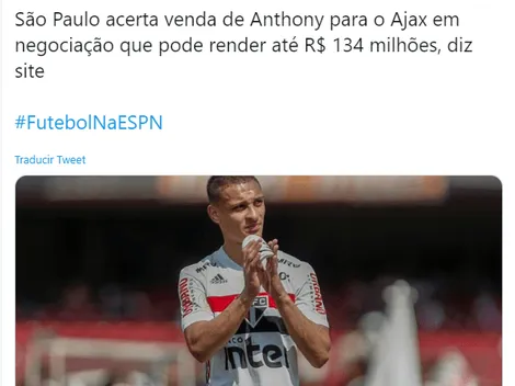 Ajax le cierra las puertas a Juan Fernando Quintero