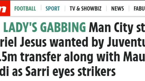 Juventus quiere aprovechar la sanción para sacarle una de sus figuras al City