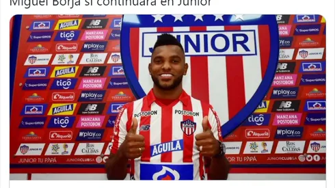 Se adelantaron los Reyes Magos y Miguel Borja se queda con el Junior