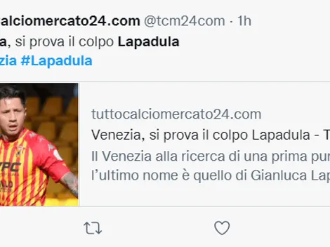 Gianluca Lapadula cada vez más cerca de firmar por equipo de la Serie A