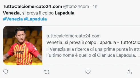 Gianluca Lapadula cada vez más cerca de firmar por equipo de la Serie A