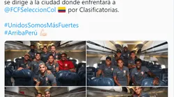 La Selección Peruana partió a Colombia con la ilusión de conseguir los tres puntos