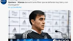 El DT de Colo-Colo destacó la mejor faceta de Alianza Lima: "Lo demostró ante River Plate"