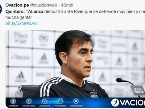 El DT de Colo-Colo destacó la mejor faceta de Alianza Lima: "Lo demostró ante River Plate"