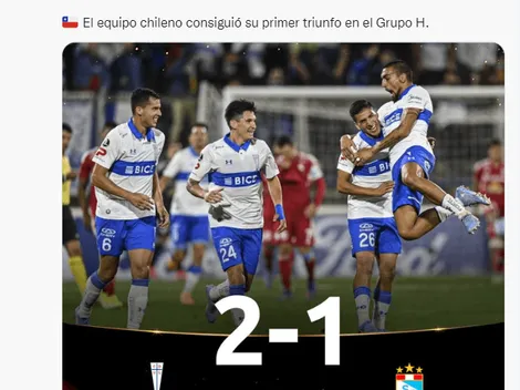 Sporting Cristal cayó 2-1 ante Universidad Católica por la Conmebol Libertadores