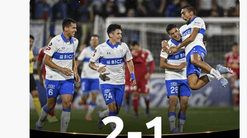 Sporting Cristal cayó 2-1 ante Universidad Católica por la Conmebol Libertadores