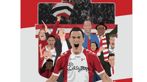 Con Miguel Araujo los 90', FC Emmen venció 1-0 al Dordrecht y consiguió el ascenso