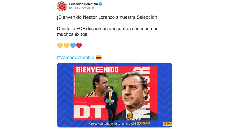 Confirmado: Nestor Lorenzo dejará FBC Melgar para dirigir la Selección Colombia