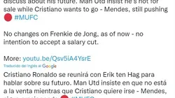 Empieza el final de la novela CR7