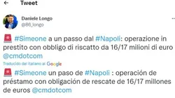 El gigante del Calcio que ultima el fichaje de Gio Simeone