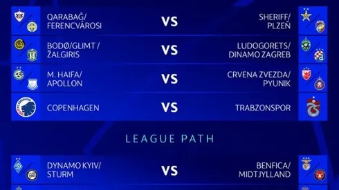 Así quedan los playoffs de la Champions League