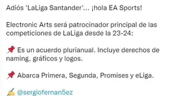 LaLiga y EA Sports vs. Premier League