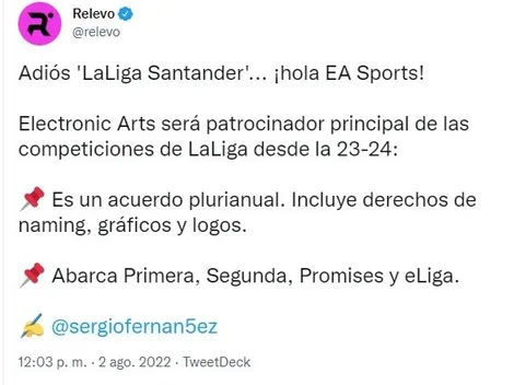 LaLiga y EA Sports vs. Premier League