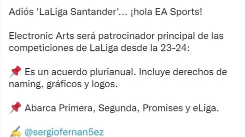 LaLiga y EA Sports vs. Premier League