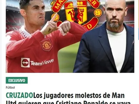 El vestuario del Manchester United pide la salida de CR7