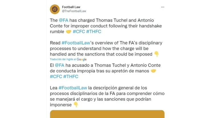 ¿Qué sanciones pueden recibir Tuchel y Conte por su enfrentamiento?