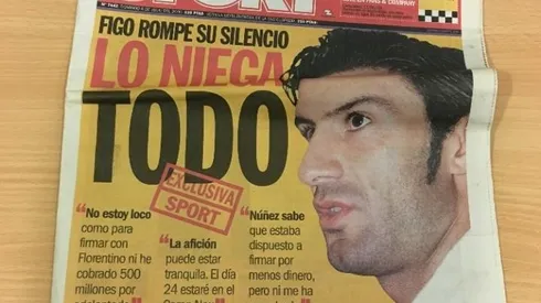 El Caso Figo: reacciones en un Barcelona que estalló como nunca