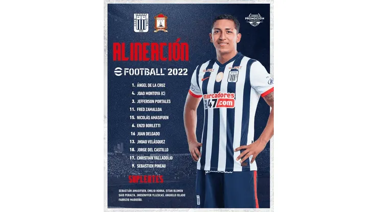 Sebastian Pineau pone el 1-0 para Alianza Lima ante Ayacucho FC, en la final del Torneo de Promoción y Reservas