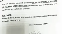 Universitario de Deportes dejó atrás su denuncia contra la FPF