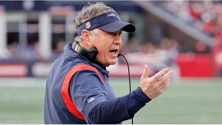 Bill Belichick head coach of the New England Patriots