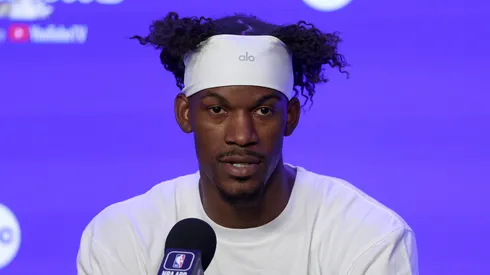 Jimmy Butler - Miami Heat - 2023 NBA Finals Media Day