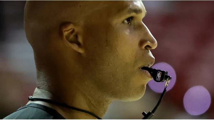 Jefferson during a 2022 NBA Summer League game