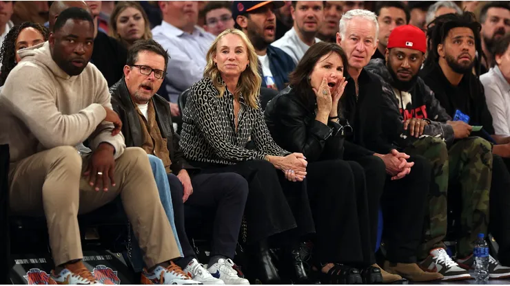 Courtside seats during the 2023 postseason