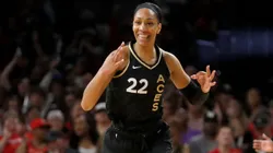 A'ja Wilson of the Las Vegas Aces