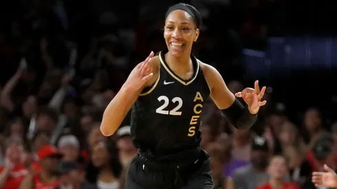 A'ja Wilson of the Las Vegas Aces