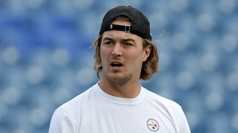 Kenny Pickett quarterback of the Pittsburgh Steelers