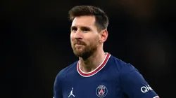 Lionel Messi with PSG