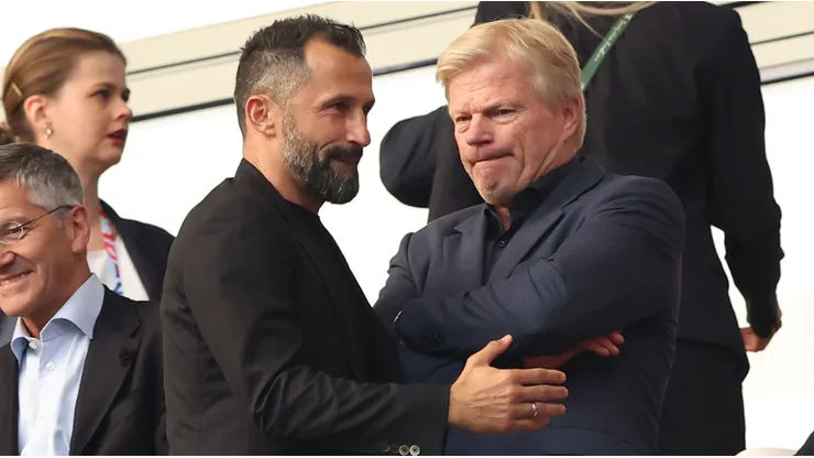 Hasan Salihamidzic and Oliver Kahn
