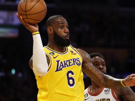 LeBron James reacts to the reported Eric Lewis investigation