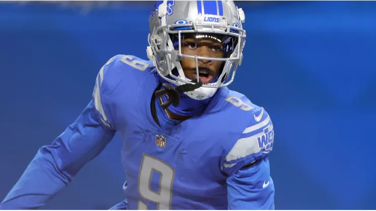 Jameson Williams was picked by the Lions last year