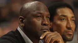 Michael Jordan and Scottie Pippen