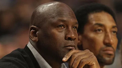 Michael Jordan and Scottie Pippen