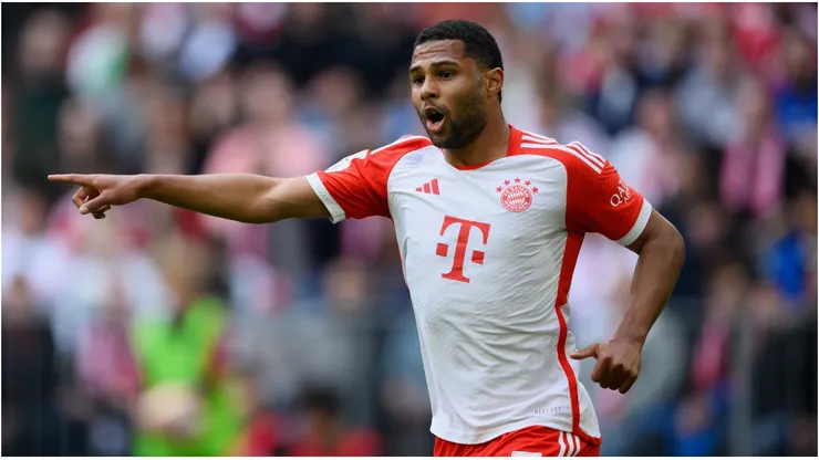 Serge Gnabry of Bayern Munich