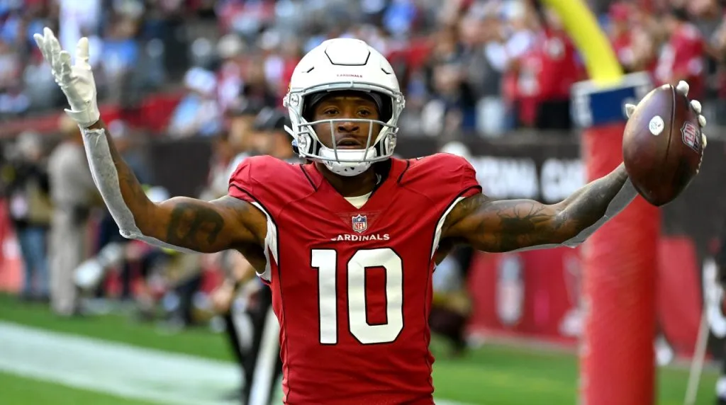 DeAndre Hopkins was released by the Cardinals.