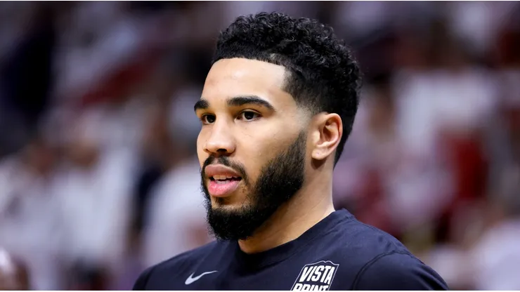 Jayson Tatum of the Boston Celtics