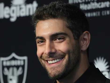 Jimmy Garoppolo's latest update sets off Raiders alarms