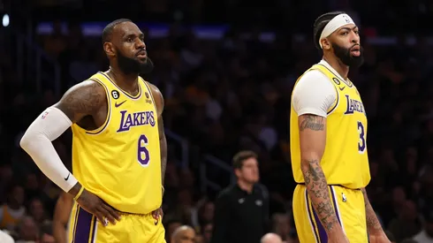 LeBron James and Anthony Davis