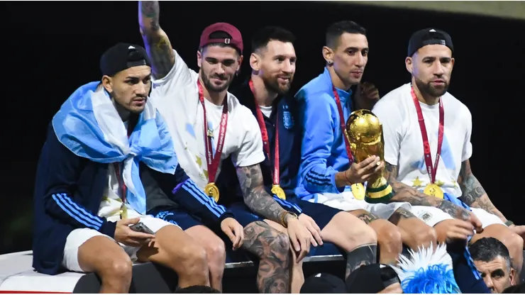 Argentina players at World Cup