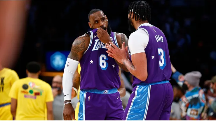LeBron James and Anthony Davis