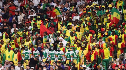 Senegal fans in the Stadium
