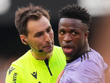 VAR official suspended over Vinicius Junior red card for the rest of the season