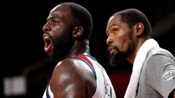 Draymond Green and Kevin Durant