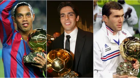 Ronaldinho, Kaka, Zinedine Zidane