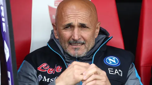 Manager Luciano Spalletti of Napoli