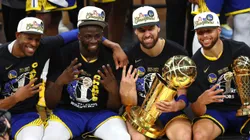 The Golden State Warriors defeated the Boston Celtics last year