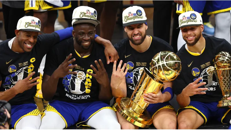 The Golden State Warriors defeated the Boston Celtics last year